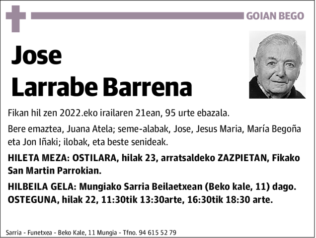 Jose Larrabe Barrena
