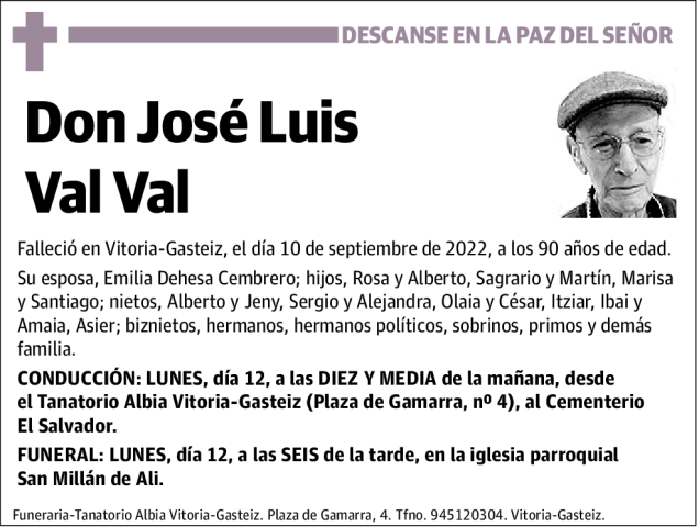 José  Luis  Val  Val