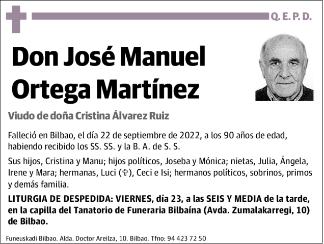 José Manuel Ortega Martínez