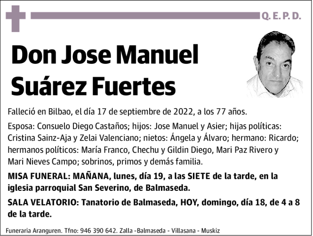 Jose Manuel Suárez Fuertes