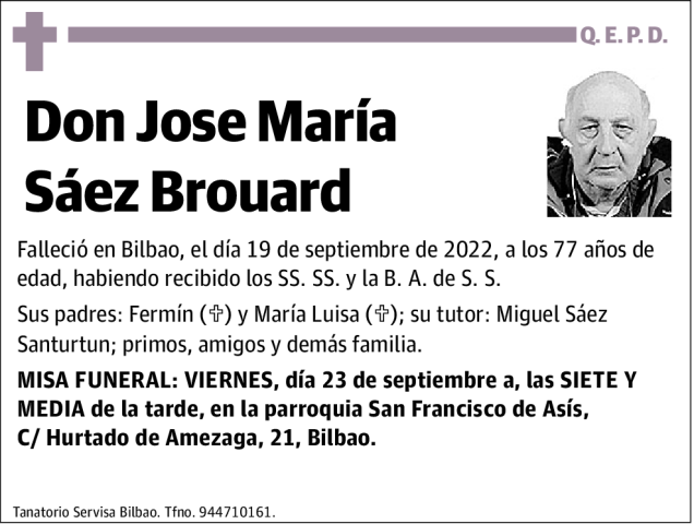 Jose María Sáez Brouard