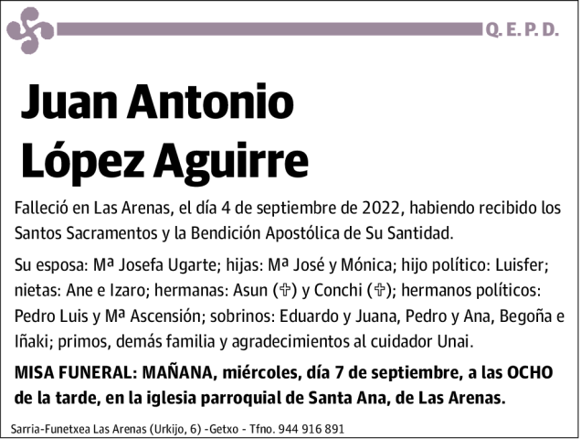 Juan Antonio López Aguirre