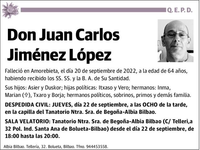 Juan Carlos Jiménez López
