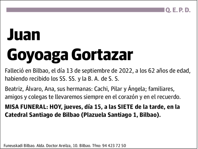 Juan Goyoaga Gortazar