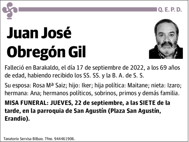 Juan José Obregon Gil