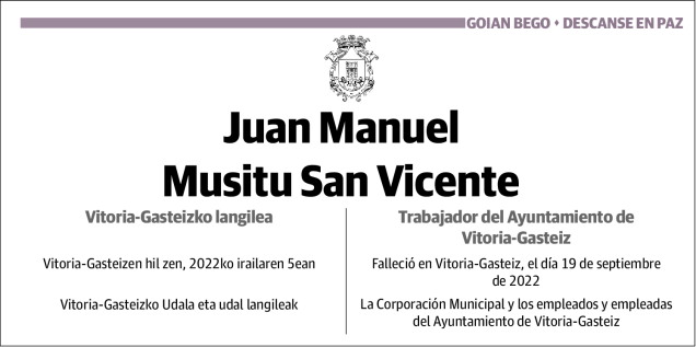 Juan  Manuel  Musitu  San  Vicente