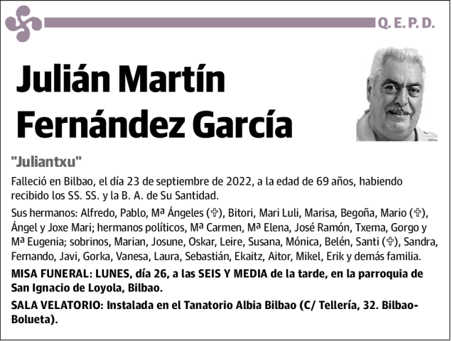 Julián Martín Fernández García