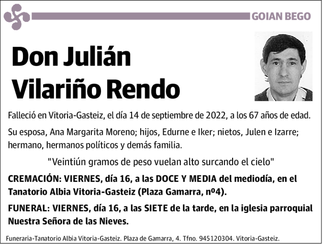 Julián  Vilariño  Rendo