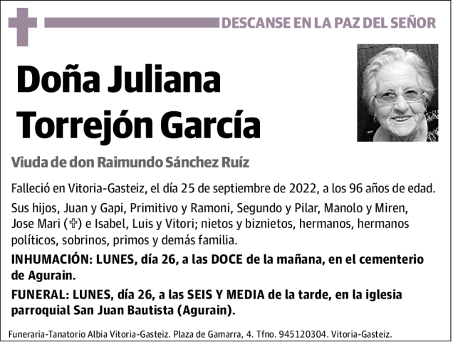 Juliana  Torrejón  García