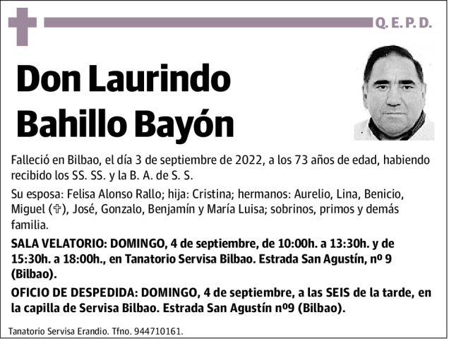 Laurindo Bahillo Bayón