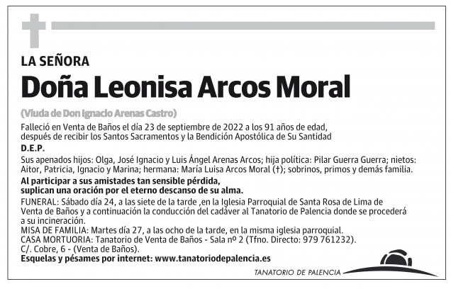 Leonisa Arcos Moral