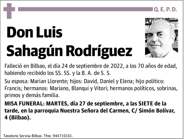 Luis Sahagún Rodríguez