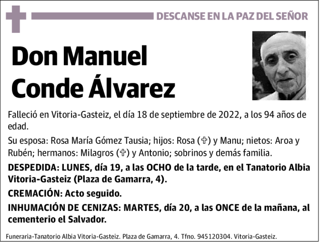 Manuel  Conde  Álvarez