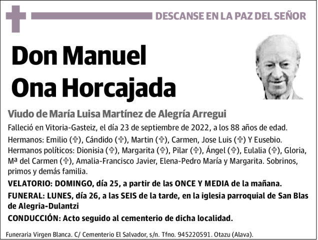 Manuel  Ona  Horcajada