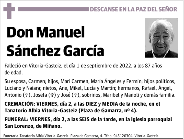 Manuel  Sánchez  García