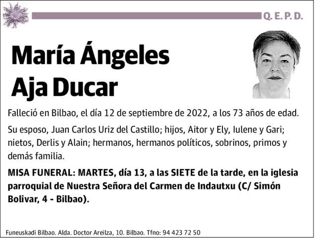 María Ángeles Aja Ducar