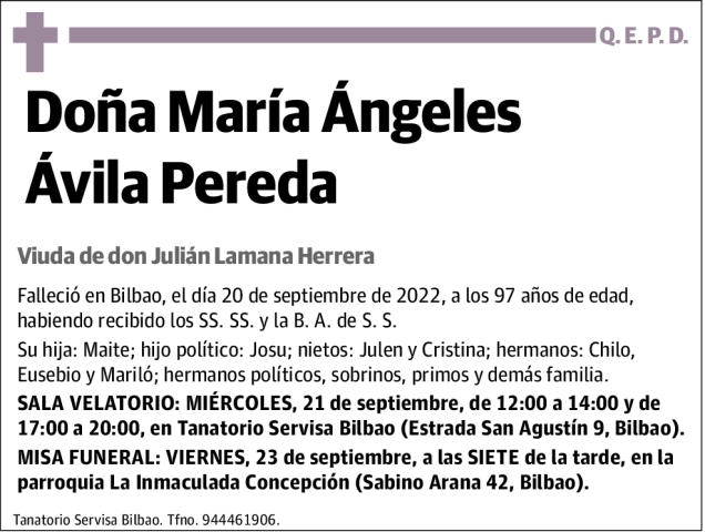María Ángeles Ávila Pereda