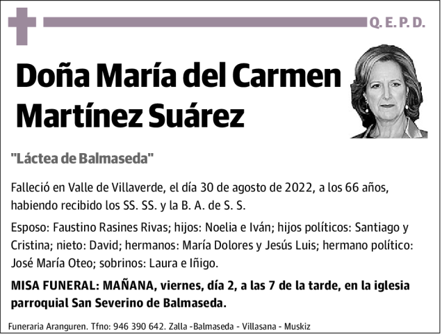 Maria Carmen Martínez Suárez