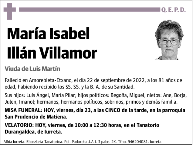 María Isabel Illán Villamor