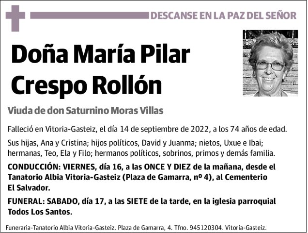 María  Pilar  Crespo  Rollón