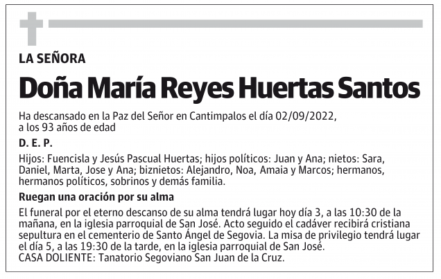 María Reyes Huertas Santos