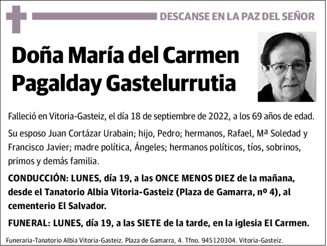 María  del  Carmen  Pagalday  Gastelurrutia
