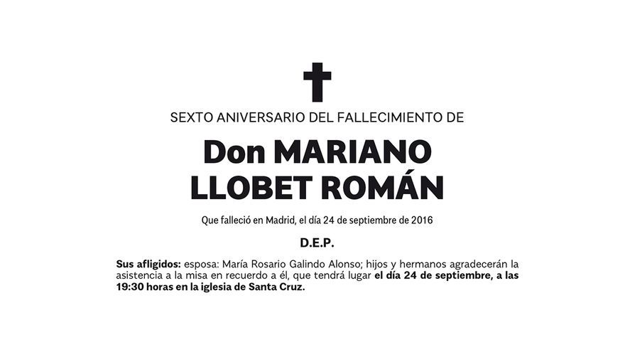 Mariano  Llobet  Román
