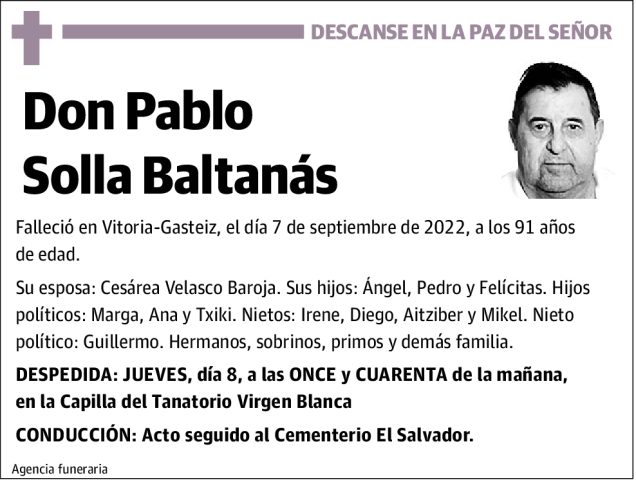 Pablo  Solla  Baltanas