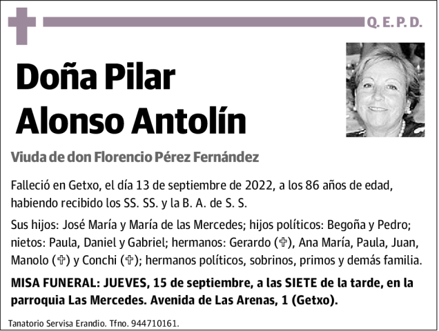 Pilar Alonso Antolín