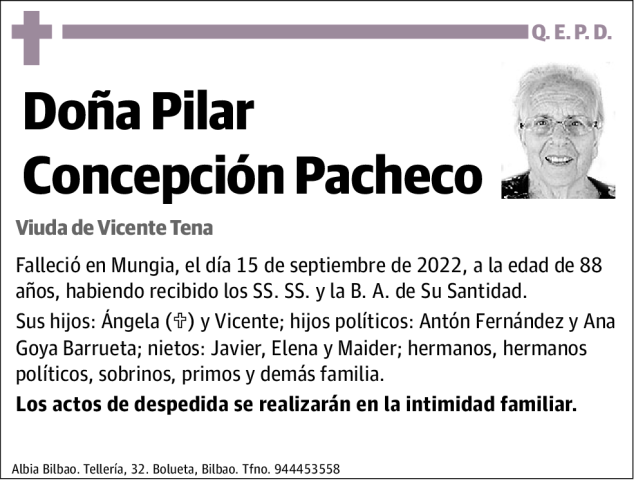 Pilar Concepción Pacheco