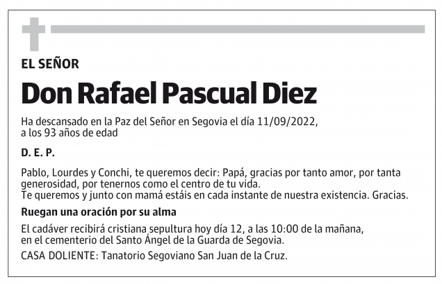 Rafael Pascual Diez