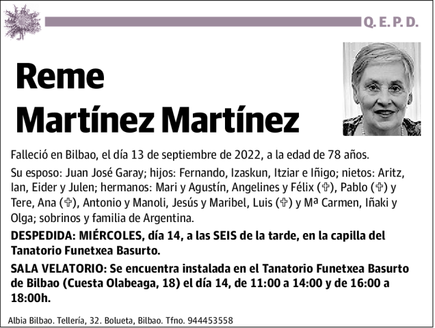 Reme Martínez Martínez