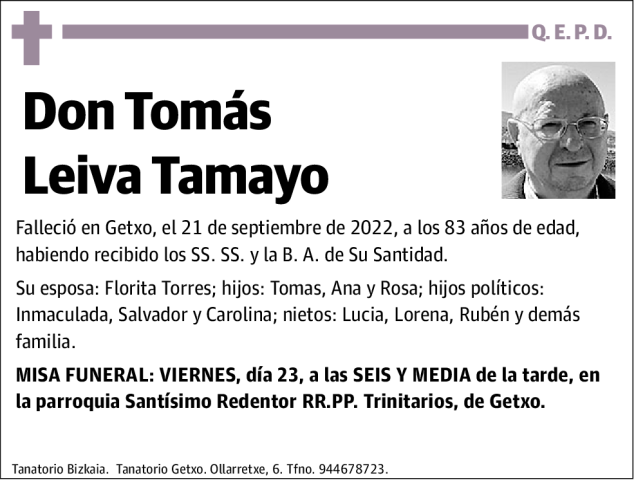 Tomás Leiva Tamayo